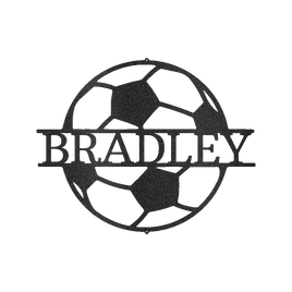 Soccer Personalized Gifts - Custom Metal Sign