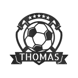 Soccer Plaque Personalized Gifts - Custom Metal Sign