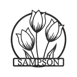 Wild Tulip Personalized Gifts - Custom Metal Sign