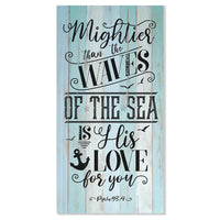 Mightier Than The Waves - Canvas
