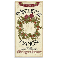 Mistletoe Manor - Canvas
