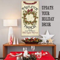 Mistletoe Manor - Canvas