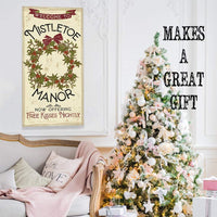 Mistletoe Manor - Canvas