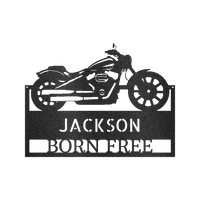 Motorcycle Personalized Gifts - Custom Metal Sign