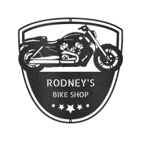 Motorcycle Wall Art - Custom Metal Sign