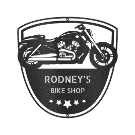 Motorcycle Wall Art - Custom Metal Sign