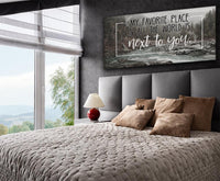 My Favorite Place In All The World - Canvas