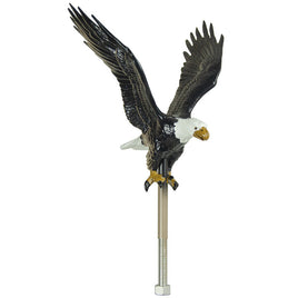 Natural Aluminum Flying Eagles for Exterior Flagpoles