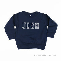 CUSTOM EMBROIDERED OUTLINE NAME - CHILD SWEATER
