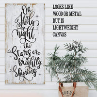 Oh Holy Night - Canvas