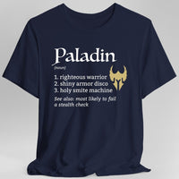 Paladin Class Definition D&D T-Shirt