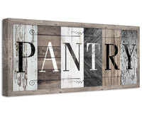 Pantry in Multi Pattern - Canvas