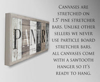 Pantry in Multi Pattern - Canvas