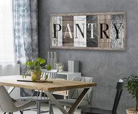 Pantry in Multi Pattern - Canvas