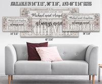 Personalized - Always and Forever - Canvas