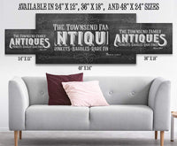 Personalized - Antiques - Canvas
