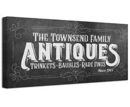 Personalized - Antiques - Canvas
