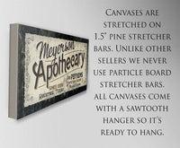 Personalized - Apothecary - Canvas