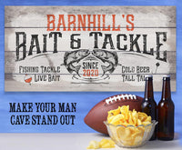 Personalized - Bait & Tackle - Canvas