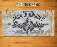 Personalized - Barber Shop - Canvas