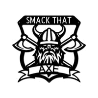 Battle Axe Plaque Personalized Gifts - Custom Metal Sign