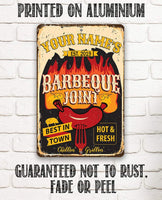Personalized - BBQ Joint - Metal Sign