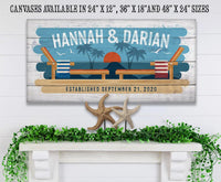 Personalized - Beach Chairs - Canvas