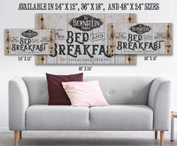 Personalized - Bed Breakfast - Canvas