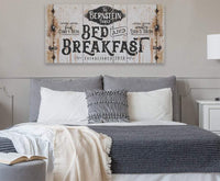 Personalized - Bed Breakfast - Canvas