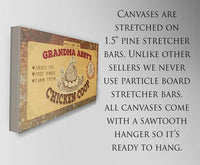 Personalized - Chicken Coop - Canvas