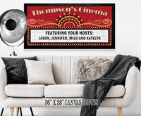 Personalized - Cinema - Canvas