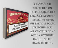 Personalized - Cinema - Canvas