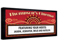 Personalized - Cinema - Canvas