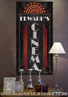 Personalized - Cinema Vertical - Canvas