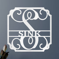 Classic Family Name Personalized Gifts - Custom Metal Sign