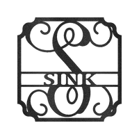 Classic Family Name Personalized Gifts - Custom Metal Sign