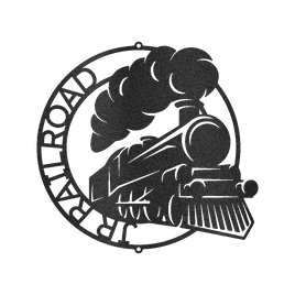 Classic Train Rail Road Ring Personalized Gifts - Custom Metal Sign