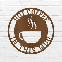 Coffee Haze Personalized Gifts - Custom Metal Sign