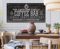 Personalized - Coffee Roasters - Canvas