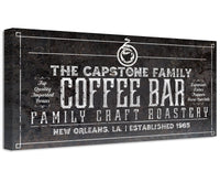 Personalized - Coffee Roasters - Canvas