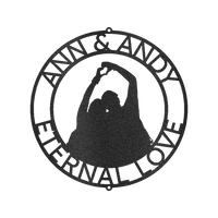 Couple Name Personalized Gifts - Custom Metal Sign, Anniversary/Wedding Gift