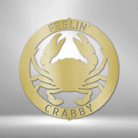 Crab Ring Personalized Gifts - Custom Metal Sign