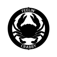 Crab Ring Personalized Gifts - Custom Metal Sign