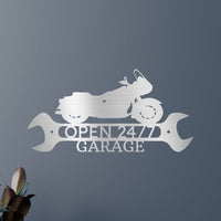 Cruiser Garage Shop Personalized Gifts - Custom Metal Sign