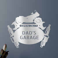 Cruiser Mechanic Garage Personalized Gifts - Custom Metal Sign