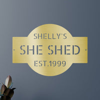 Custom Plaque Personalized Gifts - Custom Metal Sign