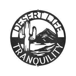 Desert Life Personalized Gifts - Custom Metal Sign