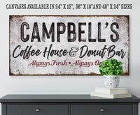 Personalized - Donut Bar - Canvas