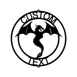 Dragon Ring Personalized Gifts - Custom Metal Sign