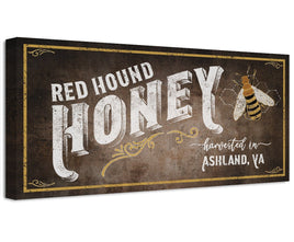 Personalized - Family Honey Bee Keeper - Canvas